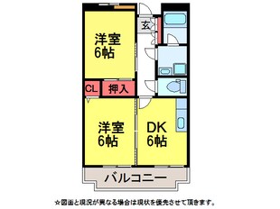 ｻﾝﾜﾋﾙｽﾞの物件間取画像